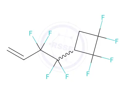 Chemical structure of 1,1,2,2-Tetrafluoro-3-(1,1,2,2-tetrafluoro-3-butenyl)cyclobutane