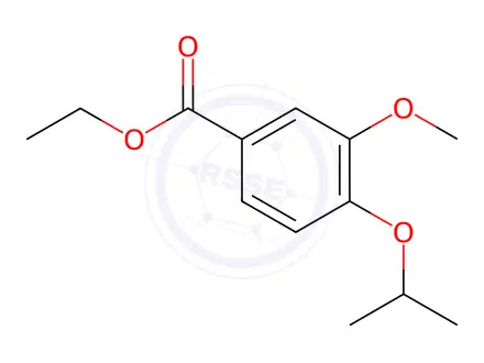 Chemical structure of Ethyl 4-isopropoxy-3-methoxybenzoate