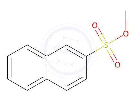 Chemical structure of Methyl Naphthalene-2-Sulfonate