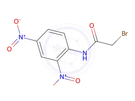 Chemical structure of 2-Bromo-N-(2,4-dinitrophenyl)acetamide
