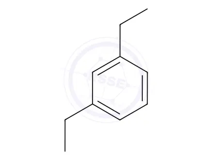 Chemical structure of 1,3-Diethylbenzene