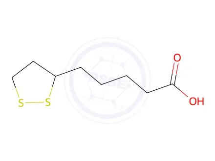 Chemical structure of Alpha Lipoic Acid (1368201)