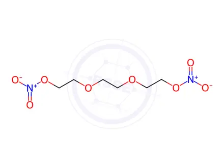 Chemical structure of TEGDN