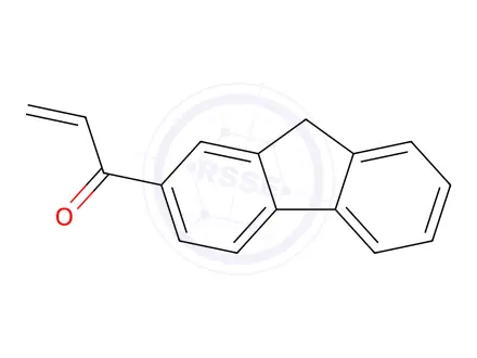Chemical structure of 1-(fluoren-2-yl)-2-propen-1-one