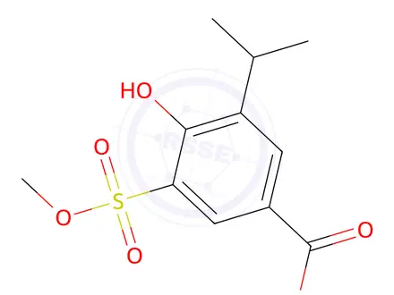 Chemical structure of Salicylic Acid Impurity 18