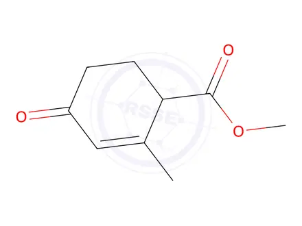 Chemical structure of Methyl 2-Methyl-4-oxocyclohex-2-enecarboxylate