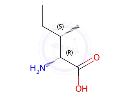 Chemical structure of D-Alloisoleucine