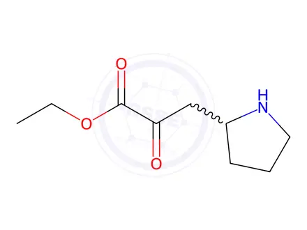 Chemical structure of Ethyl 2-oxo-3-(pyrrolidin-2-yl)propanoate