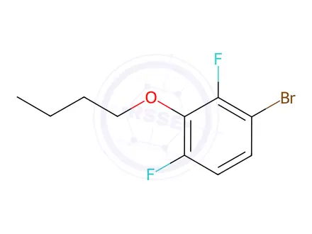 Chemical structure of Benzene, 1-bromo-3-butoxy-2,4-difluoro-