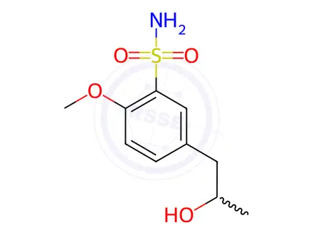 Chemical structure of Tamsulosin Hydrochloride Impurity 17