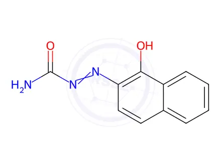 Chemical structure of 2-(1-Oxo-2(1H)-naphthalenylidene)-hydrazinecarboxamide
