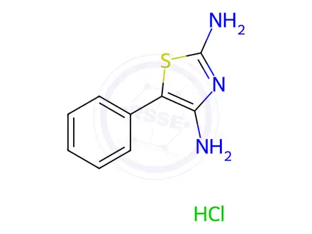 Chemical structure of Amiphenazole Hydrochloride