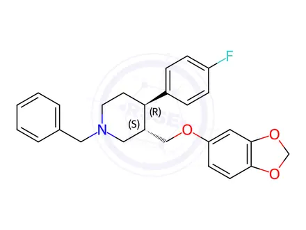 Chemical structure of Paroxetine EP Impurity C