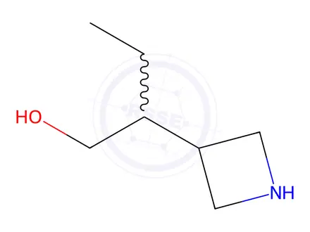 Chemical structure of 2-(Azetidin-3-yl)butan-1-ol
