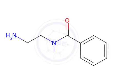 Chemical structure of Benzamide, N-(2-aminoethyl)-N-methyl-
