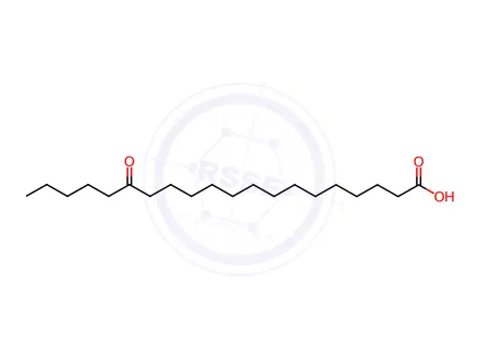 Chemical structure of 15-Oxoicosanoic acid