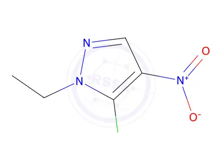 Chemical structure of 5-Chloro-1-ethyl-4-nitro-1H-pyrazole