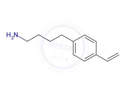 Chemical structure of 4-(4-Vinylphenyl)butan-1-amine