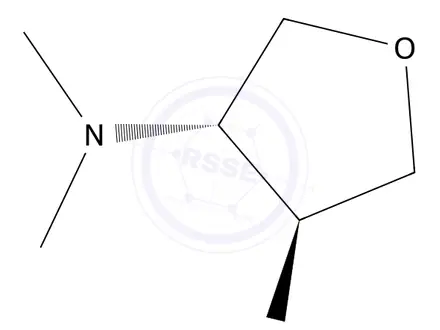 Chemical structure of (3S,4R)-4-(dimethylamino)oxolan-3-ol