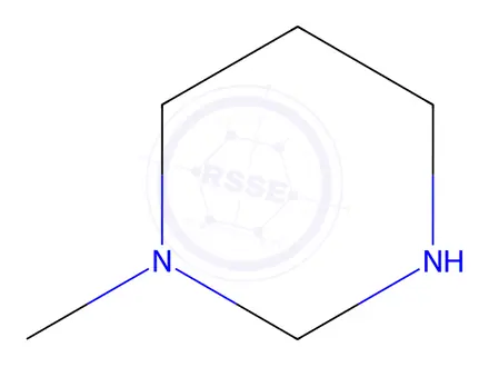 Chemical structure of 1-Methylhexahydropyrimidine