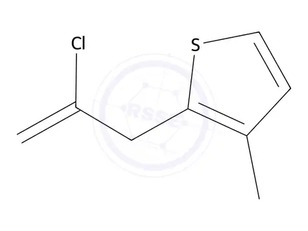 Chemical structure of 2-(2-Chloroallyl)-3-methylthiophene