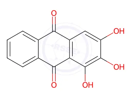 Chemical structure of Anthragallol