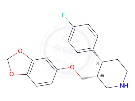 Chemical structure of Paroxetine Impurity E