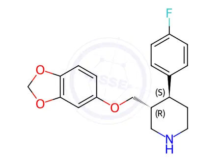 Chemical structure of Paroxetine EP Impurity D