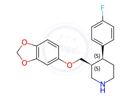 Chemical structure of Cis-Paroxetine