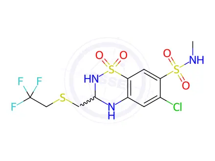 Chemical structure of Epitizide Impurity 1
