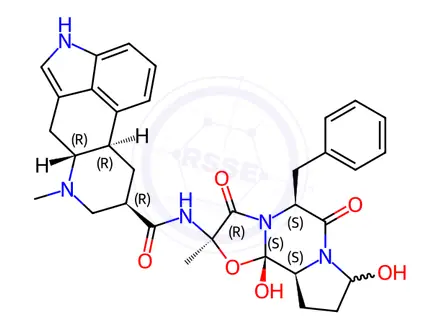 Chemical structure of Ergotamine Tartrate Impurity 5