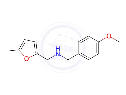 Chemical structure of N-(4-methoxybenzyl)-1-(5-methylfuran-2-yl)methanamine