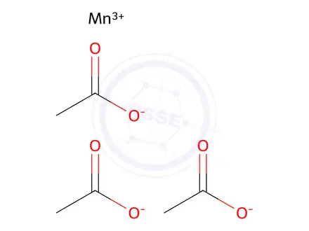 Chemical structure of Manganese(III) acetate