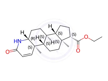 Chemical structure of Dutasteride Impurity C