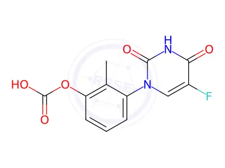 Chemical structure of Fluorouracil Impurity 32