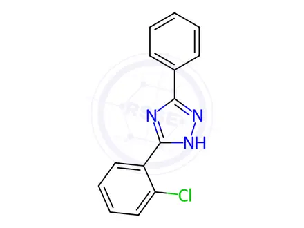 Chemical structure of 3-(2-Chlorophenyl)-5-phenyl-1H-1,2,4-triazole