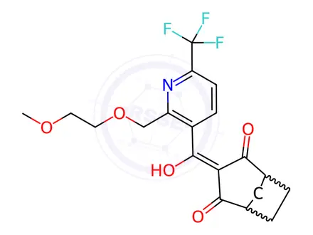 Chemical structure of Bicyclopyrone
