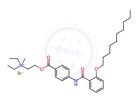 Chemical structure of Otilonium Bromide Impurity 10