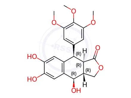 Chemical structure of Etoposide Impurity 28
