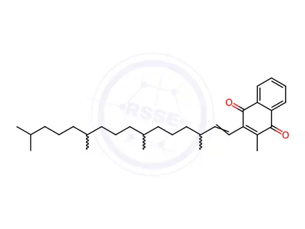 Chemical structure of Vitamin K1 Impurity 83