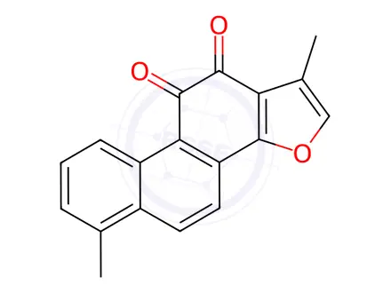 Chemical structure of TanshinoneI