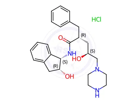 Chemical structure of Indinavir Impurity 8