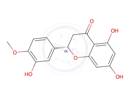 Chemical structure of Hesperetin (Diosmin EP Impurity G)