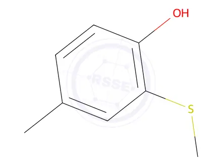 Chemical structure of 4-Methyl-2-(methylthio)phenol