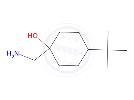 Chemical structure of 1-(Aminomethyl)-4-(tert-butyl)cyclohexan-1-ol