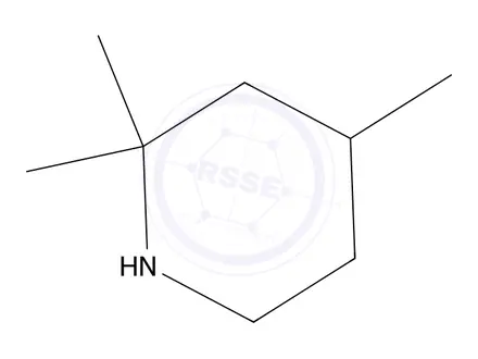 Chemical structure of 2,2,4-Trimethylpiperidine
