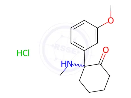 Chemical structure of Ketamine Impurity 25