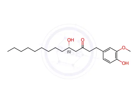 Chemical structure of 10-Gingerol