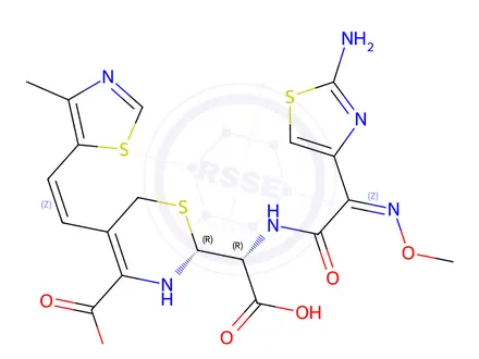 Chemical structure of Cefditoren Impurity 62