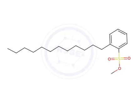 Chemical structure of Lauryl Sulfate Impurity 17